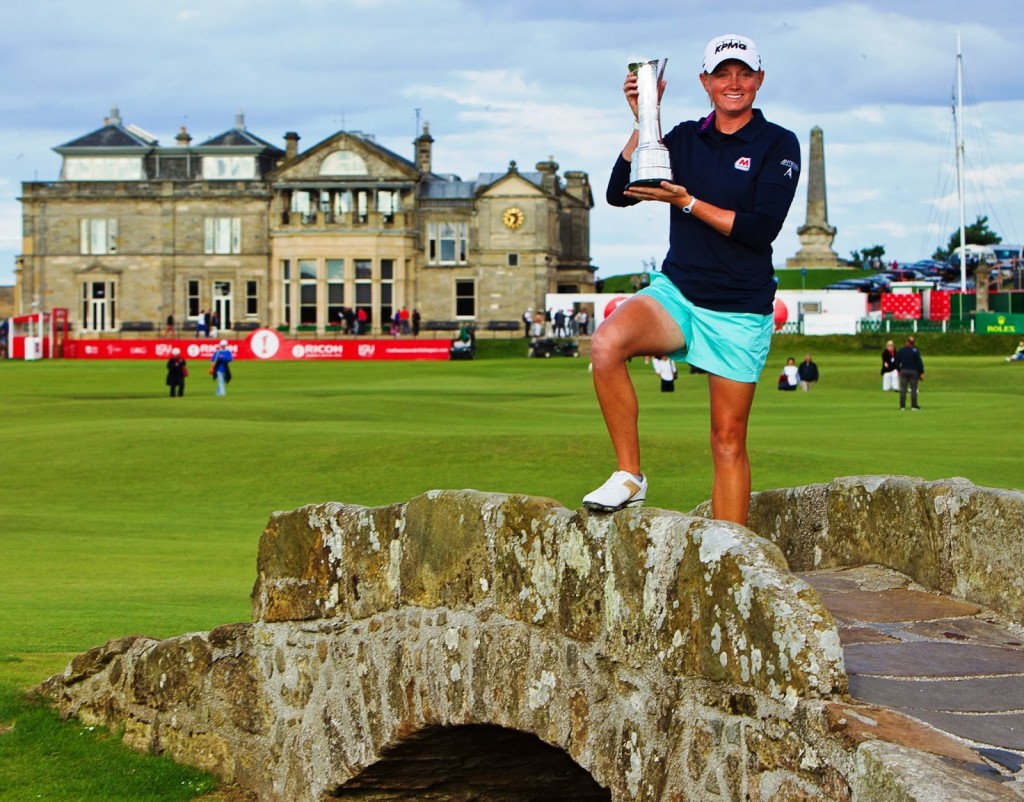Lewis won the Women's British Open earlier this year