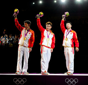 Chinese table tennis clean sweep