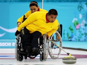 Wang Haitao China wheelchair curling