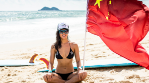 Darci Liu, China's first female pro surfer