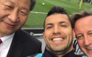 Aguero selfie