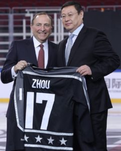 NHL in China Bettman